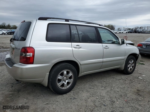 2005 Toyota Highlander with VIN JTEDP21A550060021, listed as a Copart auction lot 51678235 with 199,105 mi miles and Clean Title. Bid and sale history available at carsss.com. Image 3.