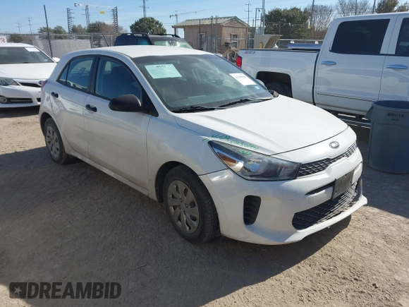 2018 Kia Rio LX with VIN 3KPA25AB8JE087859, listed as a IAAI auction lot 41399650 with 57,770 mi miles and . Bid and sale history available at DreamBid. Image 1.