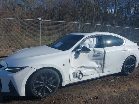 2022 Lexus IS 350 F Sport with VIN JTHGZ1B21N5050374, listed as a IAAI auction lot 41241870 with 25,122 mi miles and . Bid and sale history available at DreamBid. Image 6.
