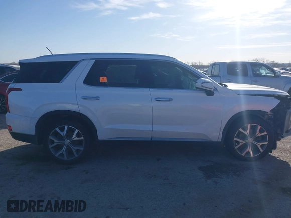 2022 Hyundai Palisade SEL z VIN KM8R3DHE4NU351611, wystawiony jako IAAI lot #41784957 z przebiegiem 76 678 mil mil oraz . Historia ofert i sprzedaży dostępna na DreamBid. Obrazek 14.