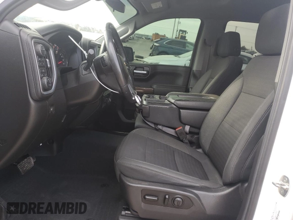 2021 Chevrolet Silverado 1500 LT with VIN 1GCUYDED5MZ142388, listed as a Copart auction lot 49626535 with 49,952 mi miles and Salvage Title. Bid and sale history available at DreamBid. Image 7.