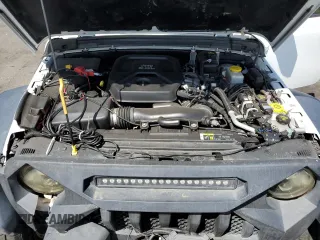 2018 Jeep Wrangler Unlimited Sport S with VIN 1C4HJXDN9JW279137, listed as a Copart auction lot 55357535 with 72,104 mi miles and Salvage title. Bid and sale history available at DreamBid. Image 11.