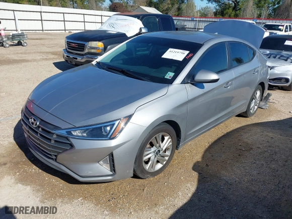 2020 Hyundai Elantra Value Edition with VIN 5NPD84LFXLH615311, listed as a IAAI auction lot 41219798 with 77,300 mi miles. Bid and sale history available at carsss.com. Image 18.