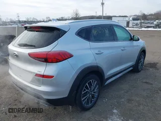2019 Hyundai Tucson Ultimate with VIN KM8J3CAL7KU901928, listed as a IAAI auction lot 41387537 with 20,448 mi miles. Bid and sale history available at carsss.com. Image 4.