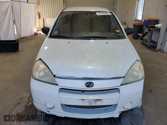 2003 Suzuki Aerio S z VIN JS2RA41SX35153655, wystawiony jako Copart lot #46746085 z przebiegiem 117 672 mil mil oraz Czysty tytuł • Clean title. Historia ofert i sprzedaży dostępna na DreamBid. Obrazek 5.