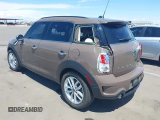 2013 MINI Countryman S ALL4 with VIN WMWZC5C54DWP34224, listed as a IAAI auction lot 42141400 with 33,307 mi miles and . Bid and sale history available at DreamBid. Image 3.