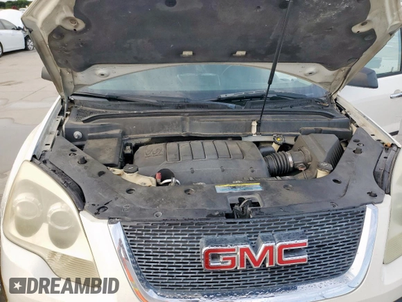 2010 GMC Acadia SL with VIN 1GKLRKED7AJ131937, listed as a Copart auction lot 59162365 with Not provided miles and Salvage title. Bid and sale history available at DreamBid. Image 12.