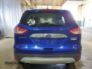 2014 Ford Escape Titanium with VIN 1FMCU0JX1EUA52097, listed as a Copart auction lot 53483985 with 126,243 mi miles and Clean Title. Bid and sale history available at carsss.com. Image 6.