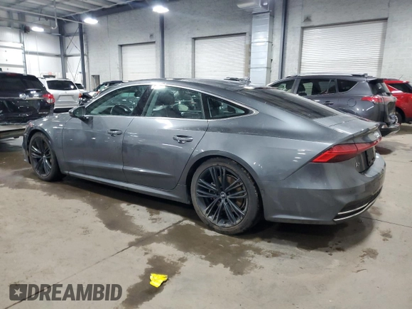 2020 Audi A7 Premium Plus with VIN WAUU2AF26LN002124, listed as a Copart auction lot 88155615 with 73,053 mi miles and Salvage Title. Bid and sale history available at carsss.com. Image 2.