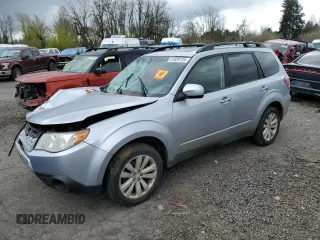 2012 Subaru Forester X Premium with VIN JF2SHADC2CH407983, listed as a Copart auction lot 51628125 with 147,271 mi miles and Salvage Title. Bid and sale history available at DreamBid. Image 1.