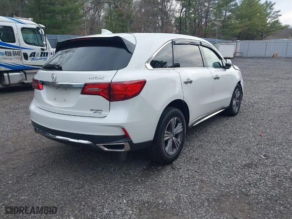 2020 Acura MDX with VIN 5J8YD4H36LL002675, listed as a IAAI auction lot 41838552 with 50,421 mi miles. Bid and sale history available at carsss.com. Image 4.