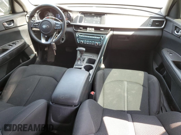 2019 Kia Optima LX with VIN 5XXGT4L35KG343102, listed as a Copart auction lot 63123705 with 100,114 mi miles and Clean title. Bid and sale history available at DreamBid. Image 8.