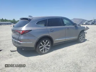 2023 Acura MDX Technology with VIN 5J8YD9H47PL006097, listed as a Copart auction lot 56002925 with Not provided miles and Salvage title. Bid and sale history available at DreamBid. Image 3.