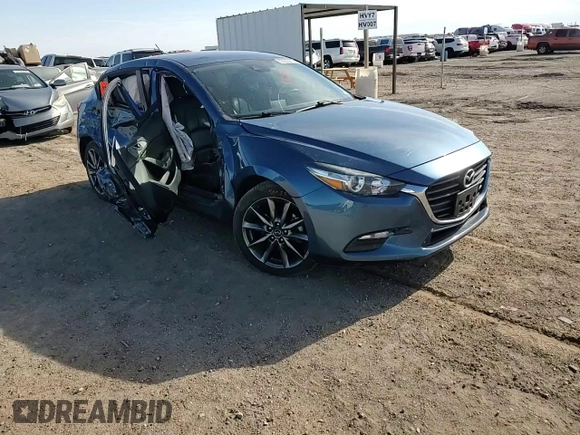2018 Mazda 3 Touring with VIN 3MZBN1L36JM272781, listed as a Copart auction lot 53205615 with 31,724 mi miles and Salvage Title. Bid and sale history available at carsss.com. Image 12.