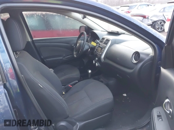 2014 Nissan Versa SV with VIN 3N1CN7AP3EL822730, listed as a IAAI auction lot 41504683 with 96,805 mi miles. Bid and sale history available at carsss.com. Image 5.