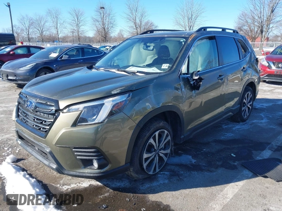 2024 Subaru Forester Limited with VIN JF2SKALC7RH423320, listed as a IAAI auction lot 41417270 with 7,506 mi miles. Bid and sale history available at carsss.com. Image 17.