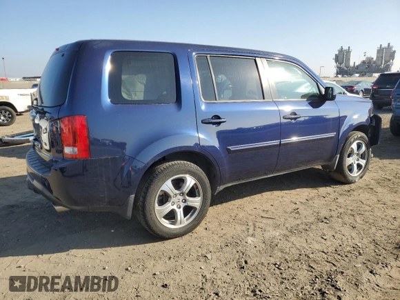 2013 Honda Pilot EX-L with VIN 5FNYF3H50DB029525, listed as a Copart auction lot 83437264 with 187,920 mi miles and Salvage Title. Bid and sale history available at DreamBid. Image 3.