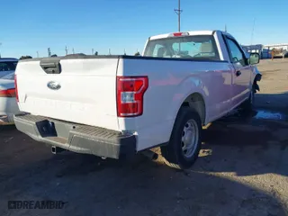 2019 Ford F-150 XL with VIN 1FTMF1CBXKKC78625, listed as a IAAI auction lot 41308012 with 1 mi miles. Bid and sale history available at carsss.com. Image 4.