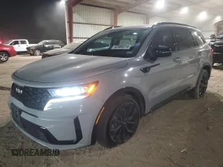 2023 Kia Sorento SX Prestige with VIN 5XYRKDLF5PG214365, listed as a Copart auction lot 82585314 with 19,231 mi miles and Salvage Title. Bid and sale history available at carsss.com. Image 1.