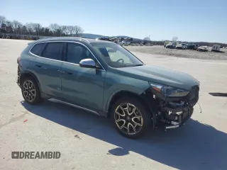 2024 BMW X1 xDrive28i with VIN WBX73EF00R5Z01009, listed as a Copart auction lot 48136195 with 15,133 mi miles and Salvage Title. Bid and sale history available at carsss.com. Image 4.