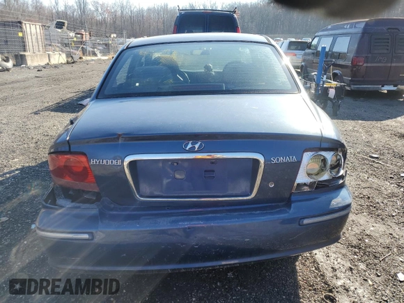 2003 Hyundai Sonata GLS with VIN KMHWF35H83A893490, listed as a Copart auction lot 80886424 with 0 mi miles and Salvage Title. Bid and sale history available at carsss.com. Image 6.