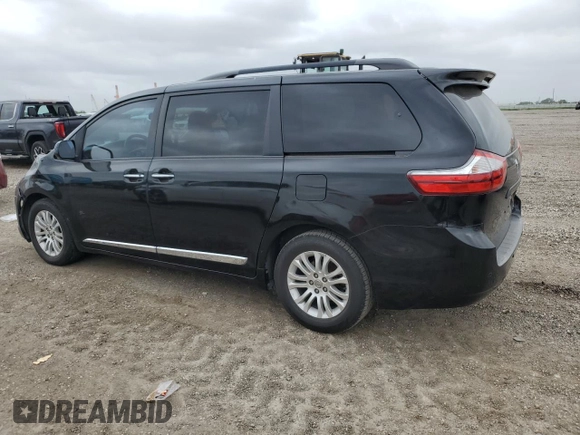 2015 Toyota Sienna XLE with VIN 5TDYK3DC5FS686559, listed as a Copart auction lot 51450425 with 208,964 mi miles and Salvage Title. Bid and sale history available at carsss.com. Image 2.