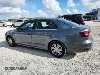 2017 Volkswagen Jetta S with VIN 3VW2B7AJ9HM344306, listed as a Copart auction lot 60256965 with 23,055 mi miles and Salvage title. Bid and sale history available at DreamBid. Image 2.
