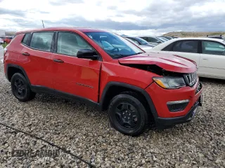 2020 Jeep Compass Sport с VIN 3C4NJDAB9LT137584, выставлен на аукционе Copart как лот 56947965 с пробегом 44 984 миль миль и Списание • Salvage title. История ставок и продаж доступна на DreamBid. Изображение 4.