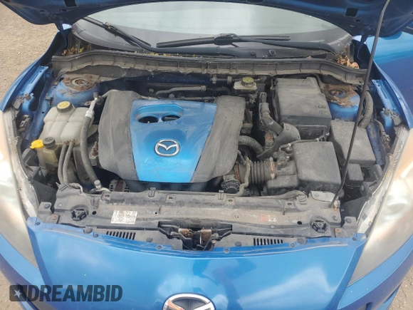 2013 Mazda 3 i Touring with VIN JM1BL1L74D1811220, listed as a Copart auction lot 56253455 with 209,519 mi miles and Clean title. Bid and sale history available at DreamBid. Image 11.