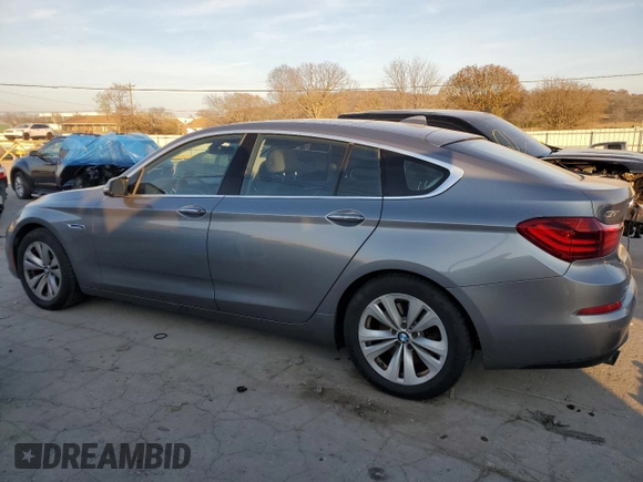 2014 BMW 5 Series 535i Gran Turismo xDrive z VIN WBA5M4C55ED183658, wystawiony jako Copart lot #82428474 z przebiegiem Nie podano mil oraz Szkoda całkowita • Salvage title. Historia ofert i sprzedaży dostępna na DreamBid. Obrazek 2.