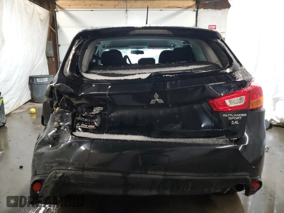 2015 Mitsubishi Outlander Sport 2.4 ES with VIN 4A4AR3AW2FE060025, listed as a Copart auction lot 43506405 with 119,047 mi miles and Salvage Title. Bid and sale history available at carsss.com. Image 6.