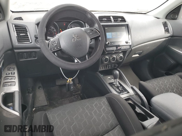 2020 Mitsubishi Outlander Sport ES 2.0 with VIN JA4AR3AU7LU020525, listed as a Copart auction lot 49379014 with 62,384 mi miles and Salvage Title. Bid and sale history available at carsss.com. Image 8.