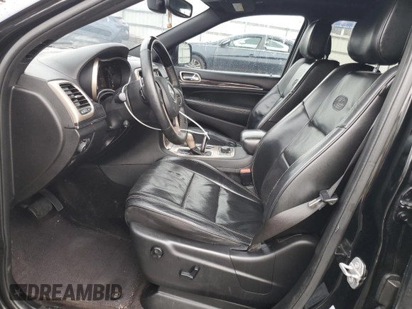 2017 Jeep Grand Cherokee Overland with VIN 1C4RJFCGXHC927470, listed as a Copart auction lot 45132185 with 119,543 mi miles and Salvage Title. Bid and sale history available at carsss.com. Image 7.