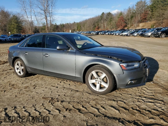 2013 Audi A4 Premium Plus with VIN WAUHFAFL7DN037996, listed as a Copart auction lot 85190024 with 136,867 mi miles and Clean Title. Bid and sale history available at carsss.com. Image 4.