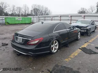 2012 Mercedes-Benz CLS-Class CLS 550 with VIN WDDLJ7DB8CA012657, listed as a IAAI auction lot 41235586 with 157,760 mi miles. Bid and sale history available at carsss.com. Image 4.