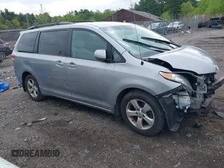 2012 Toyota Sienna LE AAS with VIN 5TDKK3DC7CS196531, listed as a IAAI auction lot 42279383 with 121,633 mi miles and . Bid and sale history available at DreamBid. Image 13.