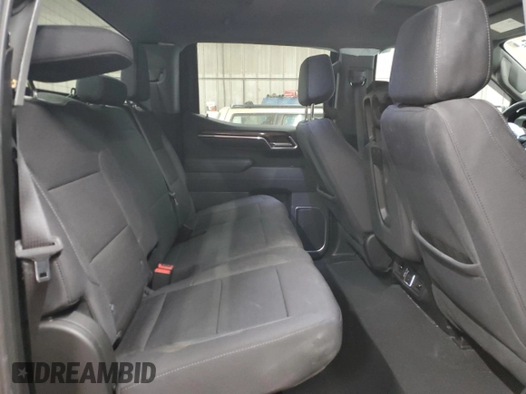 2024 Chevrolet Silverado 1500 LT with VIN 1GCPDKEK0RZ125582, listed as a Copart auction lot 46154625 with 19,869 mi miles and Salvage Title. Bid and sale history available at carsss.com. Image 10.