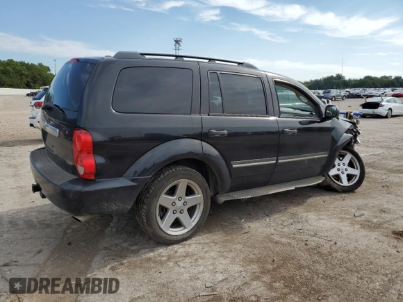 2007 Dodge Durango SLT with VIN 1D8HD48P27F500153, listed as a Copart auction lot 78987524 with 238,636 mi miles and Salvage title. Bid and sale history available at DreamBid. Image 3.