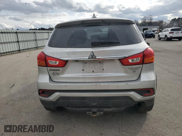 2018 Mitsubishi Outlander Sport SE 2.4 with VIN JA4AR3AW1JZ033627, listed as a Copart auction lot 47733215 with 161,584 mi miles and Salvage Title. Bid and sale history available at carsss.com. Image 6.