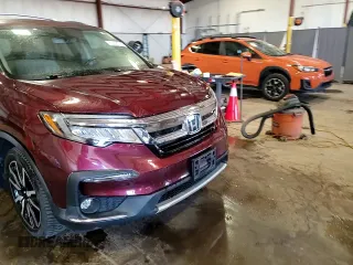 2019 Honda Pilot Touring 7-Passenger with VIN 5FNYF6H63KB012984, listed as a Copart auction lot 52826725 with 99,485 mi miles and Salvage Title. Bid and sale history available at carsss.com. Image 14.