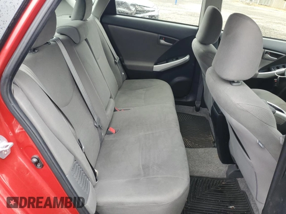 2013 Toyota Prius One with VIN JTDKN3DU3D1620866, listed as a Copart auction lot 61475385 with 165,490 mi miles and Clean title. Bid and sale history available at DreamBid. Image 10.