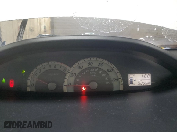 2007 Toyota Yaris with VIN JTDBT923971139317, listed as a Copart auction lot 51107165 with 98,591 mi miles and Salvage Title. Bid and sale history available at carsss.com. Image 9.