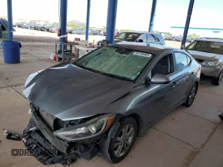 2018 Hyundai Elantra SEL z VIN KMHD84LF5JU637747, wystawiony jako Copart lot #53756485 z przebiegiem 77 576 mil mil oraz Szkoda całkowita • Salvage title. Historia ofert i sprzedaży dostępna na DreamBid. Obrazek 1.