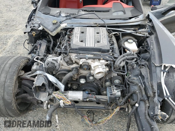 2018 Chevrolet Corvette Z06 2LZ z VIN 1G1YS2D64J5600282, wystawiony jako Copart lot #56250545 z przebiegiem Nie podano mil oraz Szkoda całkowita • Salvage title. Historia ofert i sprzedaży dostępna na DreamBid. Obrazek 11.
