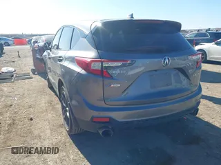2022 Acura RDX w/A-Spec Package with VIN 5J8TC1H65NL002109, listed as a IAAI auction lot 41132896 with 77,360 mi miles and . Bid and sale history available at carsss.com. Image 3.