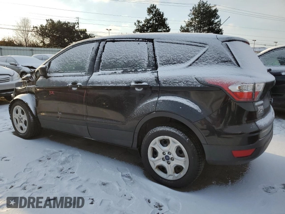 2017 Ford Escape S with VIN 1FMCU0F78HUB28010, listed as a Copart auction lot 45933915 with 86,505 mi miles and Salvage Title. Bid and sale history available at carsss.com. Image 2.