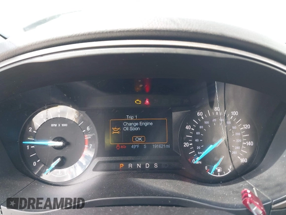 2014 Ford Fusion SE with VIN 3FA6P0HD1ER373400, listed as a IAAI auction lot 42046660 with 191,621 mi miles and . Bid and sale history available at DreamBid. Image 7.