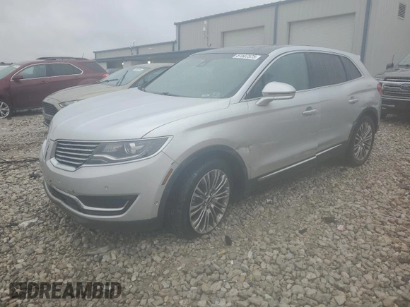 2017 Lincoln MKX Reserve with VIN 2LMPJ6LP0HBL19173, listed as a Copart auction lot 51507575 with 107,592 mi miles and Clean Title. Bid and sale history available at carsss.com. Image 1.