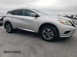 2016 Nissan Murano SV with VIN 5N1AZ2MG2GN142811, listed as a Copart auction lot 52642815 with 180,528 mi miles and Salvage Title. Bid and sale history available at carsss.com. Image 4.