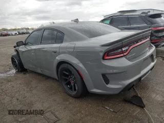 2023 Dodge Charger SRT Hellcat Widebody Jailbreak with VIN 2C3CDXL92PH697315, listed as a Copart auction lot 78138864 with 5,504 mi miles and Salvage Title. Bid and sale history available at carsss.com. Image 2.